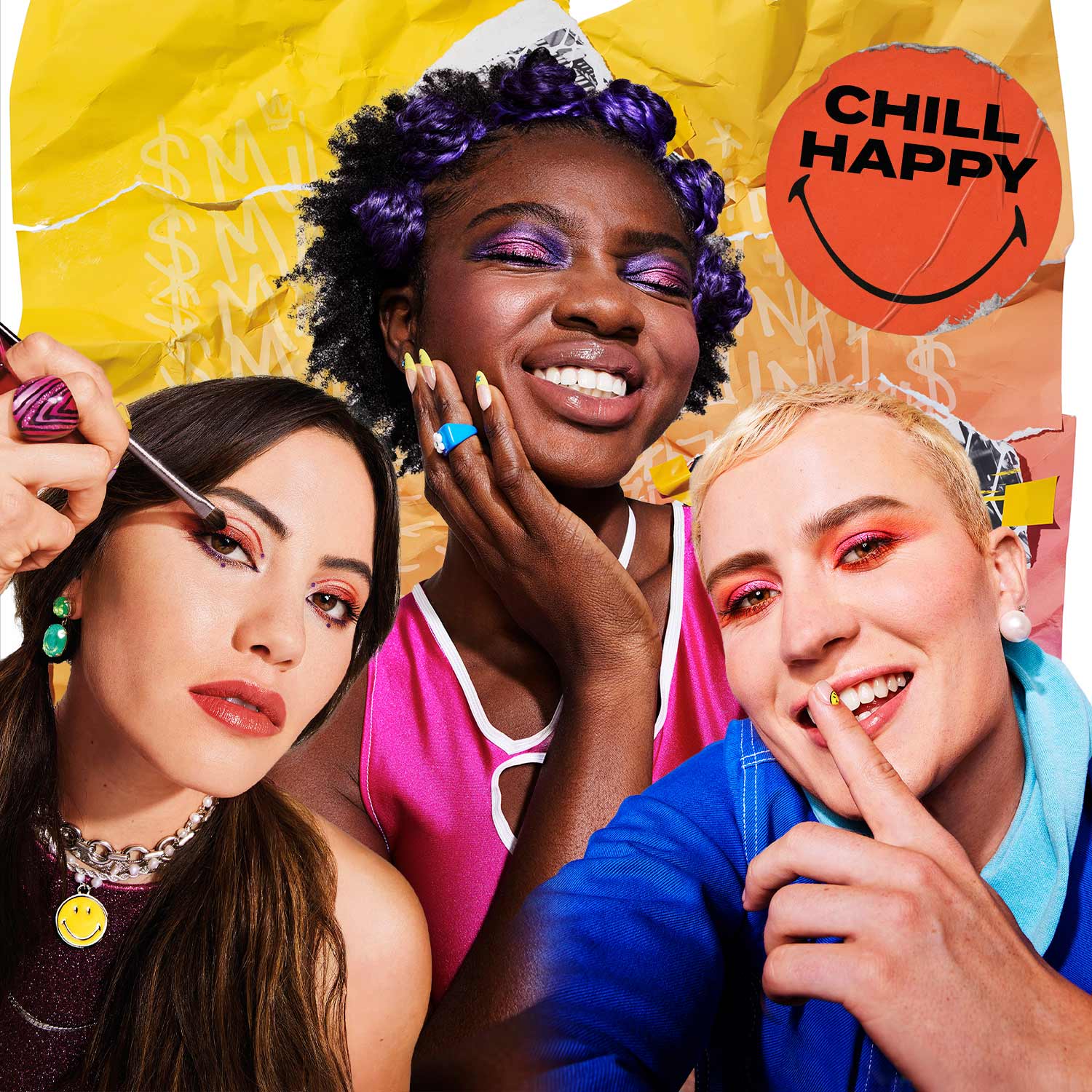 NAKED CHILL HAPPY MINI PALETTE (MINI- PALETA DE SOMBRAS PARA OJOS)